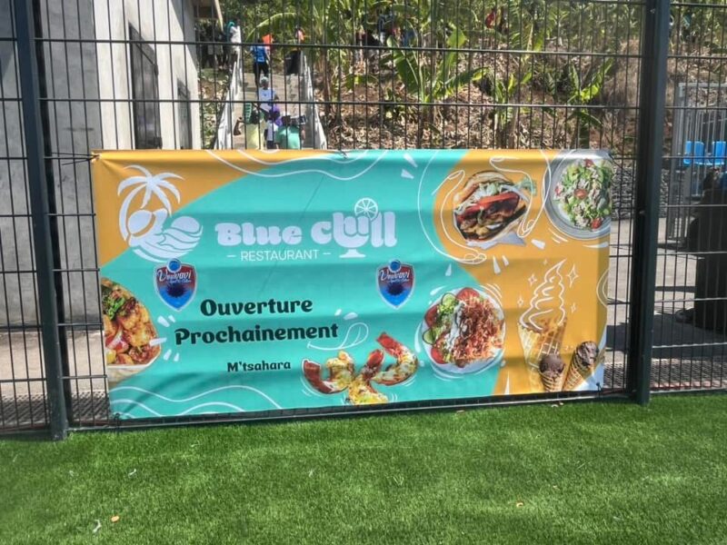 Bâche publicitaire