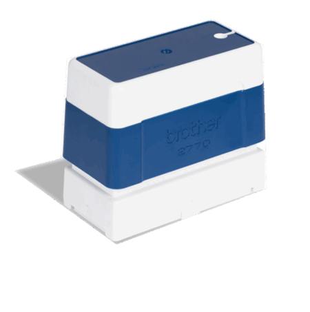 Tampon 22mmx60mm - BROTHER - 5 Lignes de texte (Texte + Logo)